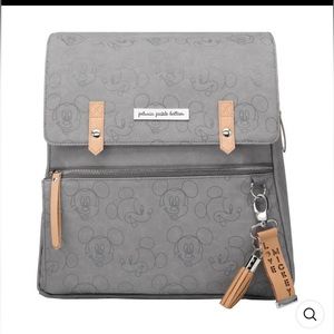 New Mickey Mouse Petunia Pickle Bottom Diaper Bag w/ insulated packing pod